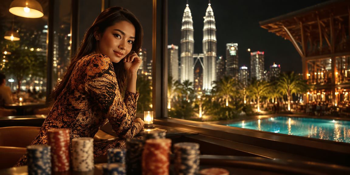 Suasana hiburan kasino poker bergaya batik di Kuala Lumpur platform uc7