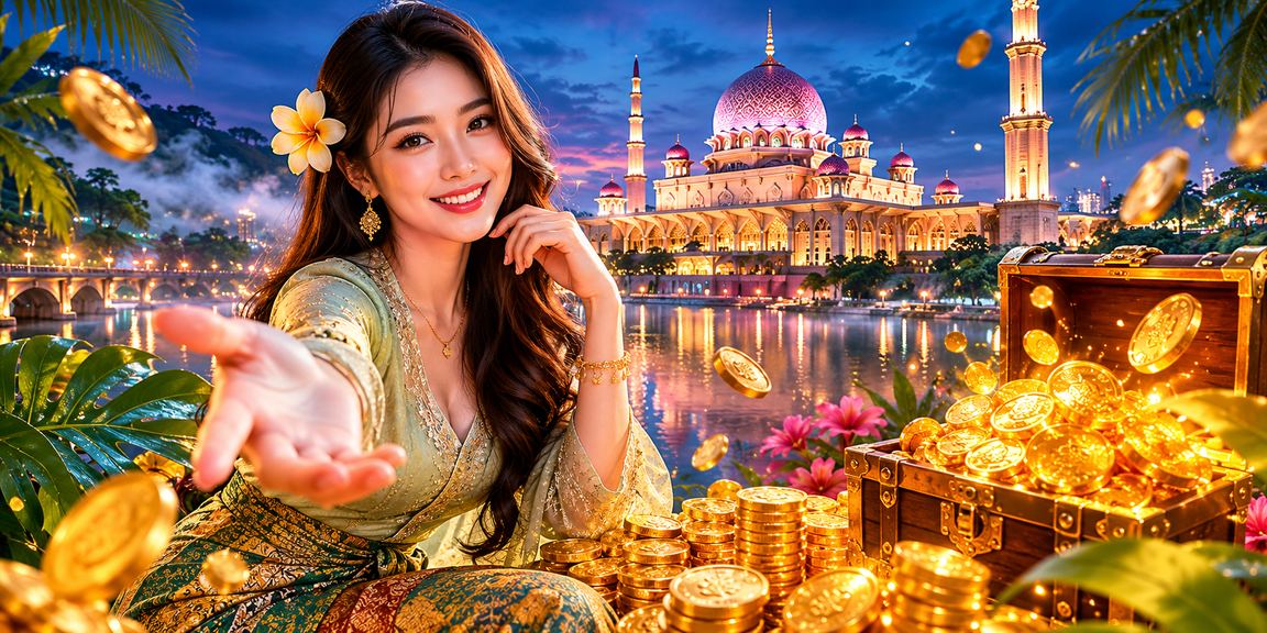 Suasana taruhan kasino gaya Melayu di Putrajaya dengan semangat jackpot